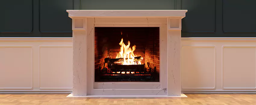 Open Flame Wood-Burning Fireplace Installation Services in King of Prussia, Pennsylvania
