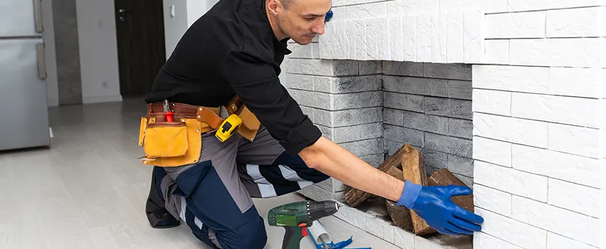 Fireplace Damaged Damper Frame Repair Services in King of Prussia, Pennsylvania