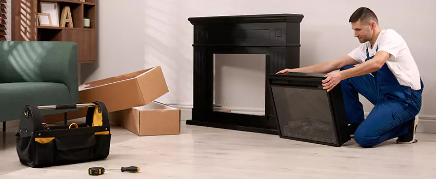 Old Rusted Metal Fireplace Repair And Replacement in King of Prussia, PA