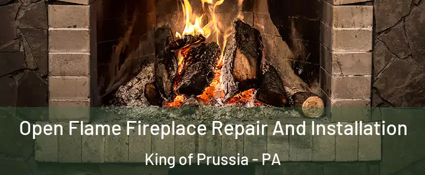  Open Flame Fireplace Repair And Installation King of Prussia - PA